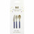 Wooden Cutlery Set 18pc - Royal Blue Stripe