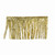 Metallic Foil Curtain Fringe Gold