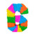 Number 6 Pinata - Multicolour
