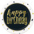 Metallic Birthday Dinner Plates 8pk