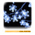 LED Snowflake Decorative Lights 7.5m