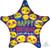 Happy Birthday From All Of Us Star Foil Balloon - 45cm