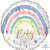 Pastel Rainbow Baby Foil Balloon - 45cm