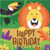 Jungle Safari Happy Birthday Lunch Napkin 16pk