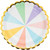 Pastel Celebrations Dinner Plates 8pk