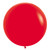 60cm Latex Balloon Matte Red 1pk