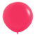 60cm Latex Balloon Matte Raspberry 1pk