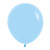45cm Latex Balloons Matte Pastel Blue 50pk