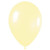 30cm Latex Balloons Matte Pastel Yellow Each