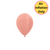 12cm Latex Balloons Shimmer Rose Gold Each