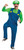 LUIGI CLASSIC ADULT COSTUME - XLARGE