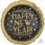 45cm Satin XL Vintage New Year Foil Balloon