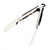 STANLESS STEEL BBQ TONG 22cm