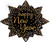 New Year Confetti Burst Shape Foil 32" 1pk