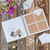 Rustic Country Guestbook Mini with 80 envelopes and 80 cards