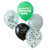 Game Controller Balloon Bundle & Confetti Grey, Green & Black 12"  PK5