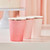 Ombre Pink & Rose Gold Foil Cups PK8 9cm (H) x 7cm (W)
