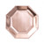 Pick & Mix Rose Gold Paper Plates Plain Rose Gold PK8
