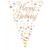 Flag Bunting Sparklingling Fizz Rose Gold  Happy Birthday Birthday 3.9m