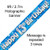 Banner 2.7M Blue Holographic Happy 13TH Birthday