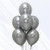 Reflex Silver 30cm Sempertex Balloons Bag 50