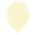 Matte Pastel Yellow 12cm Sempertex Balloons Bag 100