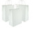 Fsc Mix Bag Large Kraft 5Pk White 32.2cm
