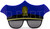 Party Glasses Police Hat