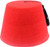 Fez Hat Plain (Red)
