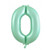 34inch Decrotex Foil Balloon Matte Pastel Mint #0 Pack 1