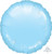 45cm Standard Circle HX Metallic Pearl Pastel Blue S15