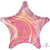 45cm Standard XL Marblez Pink Star S18