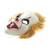 Scary Clown Orange Hair Plastic Mask