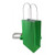 Party Bag Paper 215x130x80mm Lime Pack 5
