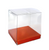 FS Clear Favour Box Cherry 10pk - 8cm x 8cm