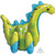 Multi-Balloon Stegosaurus Dinosaur A75