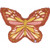 35inch Boho Butterfly Shape Foil Balloon P1