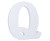 20cm White Alphabet Letter- Q