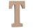 15cm Alphabet Letter Kraft- T