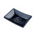 Melamine Sauce Dish Rectangular 8.5cm x 6cm x 2.5cm - Black
