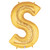 Megaloon S Gold Foil Balloon 40" 1pk
