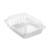 Foil Tray with Clear Lid 3pk - 37cm x 27cm x 7cm