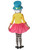 Mad Hatter Girls Deluxe Child Costume (Long Hanging)