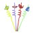 Dinosaur Straws 4pk