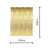 Gold Fringe Curtain