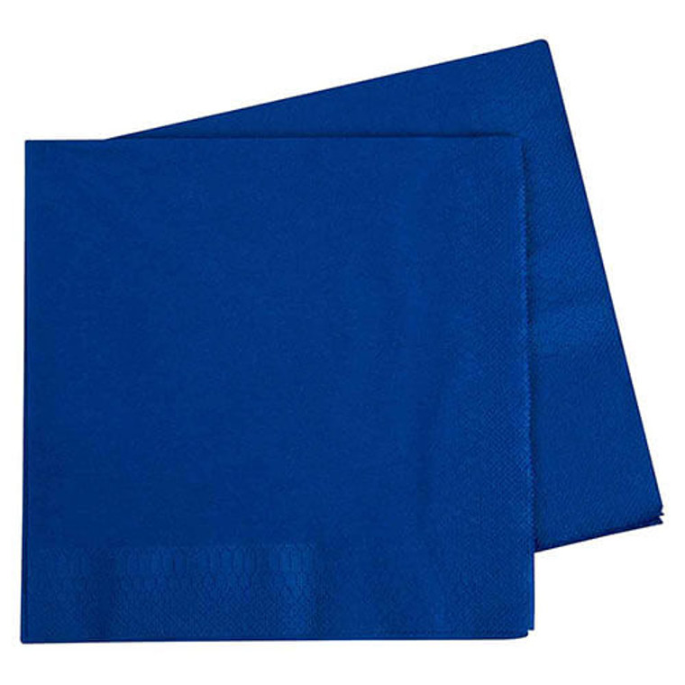 Dark Blue Dinner Napkins - Pack Of 40