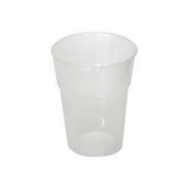 Heavy Duty Clear Plastic Cups - 340ml - 50 Pack