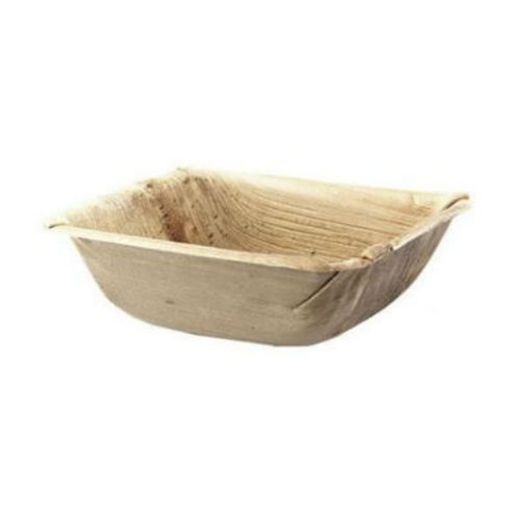 Palm Leaf Bowl Large Rect - Pk 25