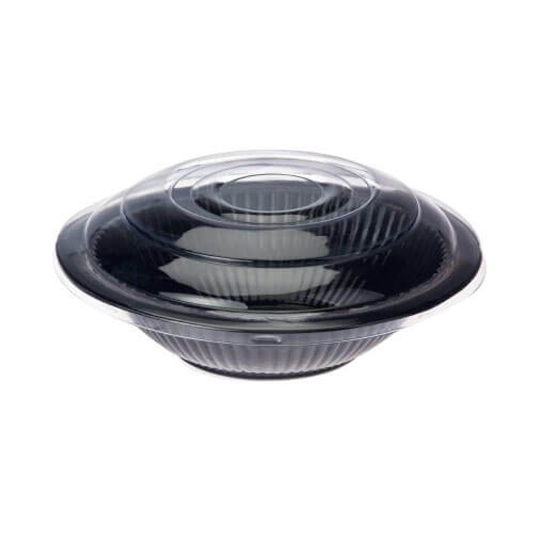 Black Salad Bowl 10' with Lid