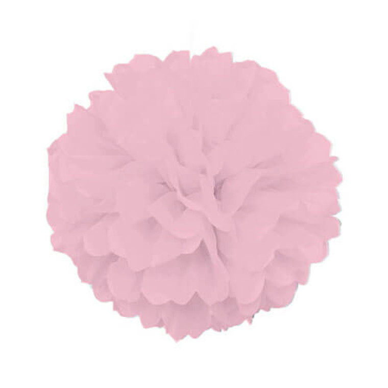 Decorative Hanging Puff 40cm - Light Pink